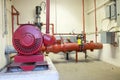 Pump House Motor, Shut Off And Control Valves