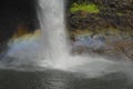 Closeup of Rainbow Falls Royalty Free Stock Photo