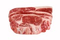 Closeup raw ribeye steak Royalty Free Stock Photo