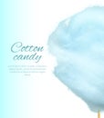 Cotton Candy Banner with Sweet Floss Spun Sugar