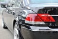 Closeup of rear tail light on a car Royalty Free Stock Photo