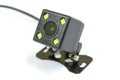 Closeup of rear view camera, Car parking camera, Car accessories Royalty Free Stock Photo
