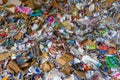 Closeup of Recycled Paper Products