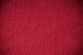 Closeup of red fabric textile material as texture or background Royalty Free Stock Photo