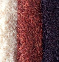 Closeup rice mix