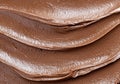 Closeup of rich chocolate cake texture Royalty Free Stock Photo