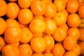 Closeup of ripe mandarins Royalty Free Stock Photo