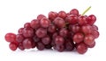 Ripe red grape isolated on white background Royalty Free Stock Photo