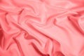 Closeup satin fabric