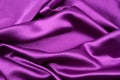 Purple silk fabric