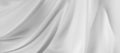 White silk fabric texture Royalty Free Stock Photo