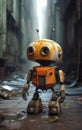 Chappie: A little robot with a big heart Royalty Free Stock Photo