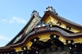 Roof, Ninomaru Palace, Nijo Castle, Kyoto, Japan, detail Royalty Free Stock Photo