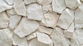 Closeup of Rough Limestone Surface for Building Material, Natural Texture, Earthy Tones and Details Royalty Free Stock Photo