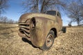 Rusty old aboned pickup truck Royalty Free Stock Photo