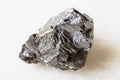 Piece of Sphalerite zink blende rock on white