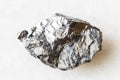 Rough Sphalerite zink blende rock on white