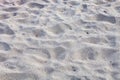 Closeup sand of beach in the summer