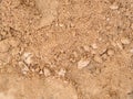 Closeup Sand Texture , Bulding Material for Construction in Thailand Royalty Free Stock Photo