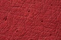 Closeup of seamless red leather texture Royalty Free Stock Photo