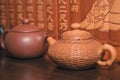 Closeup set of China tea Royalty Free Stock Photo