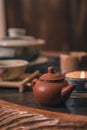 Closeup set of China tea Royalty Free Stock Photo