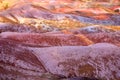 Closeup on the Seven Colored Earth - Mauritius Royalty Free Stock Photo