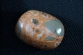 Closeup shot of the amazing Leopard Jasper stone