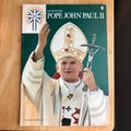Closeup shot of a book of biography of Pope John Paul II by Timothy Sullivan