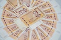 Closeup shot of Bosnia and Herzegovinian money