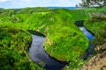 Closeup shot of Cesky Kras Protected Landscape in Czechia