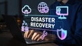 Disaster Recovery Technology Solutions for Business Data Protection and Cybersecurity Strategy Concept Royalty Free Stock Photo