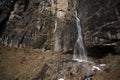 Closeup shot of Jogini Falls in Vashisht, India Royalty Free Stock Photo