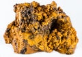 Closeup shot of a Limonite mineral