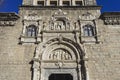 Closeup shot of the Museum of Santa Cruz in Toledo, Spain Royalty Free Stock Photo