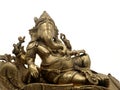closeup shot of ornate lord ganesh statue from hindu mythology Royalty Free Stock Photo