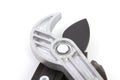 Closeup shot of pruning shears isolated on white background Royalty Free Stock Photo