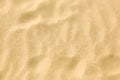 Closeup shot of pure golden sand - perfect for background