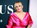 Closeup shot of Rebel Wilson at the BFI London Film Festival Luminous Gala in London, England