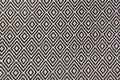 Closeup shot of a rhombus pattern on the fabric