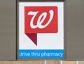 Closeup shot of the sign of a pharmacy captured in Dallas, Texas, United States