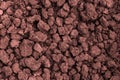 Closeup shot of Soil texture, cultivated dirt, earth, ground, br Royalty Free Stock Photo