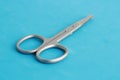 Closeup shot of special nail scissors