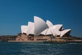 Closeup shot of the Sydney Opera House in Australia Royalty Free Stock Photo