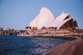 Closeup shot of the Sydney Opera House in Australia Royalty Free Stock Photo