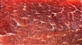 Closeup shot of the texture of a sectioned muscle