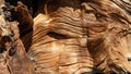 Closeup shot of a tree struck by lightning Royalty Free Stock Photo