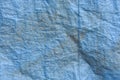 Closeup shot of a worn-out light blue plastic texture Royalty Free Stock Photo