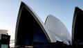 Closeup shot of the Sydney Opera House Royalty Free Stock Photo