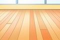 closeup of a side porchs wooden flooring or deck, magazine style illustration Royalty Free Stock Photo